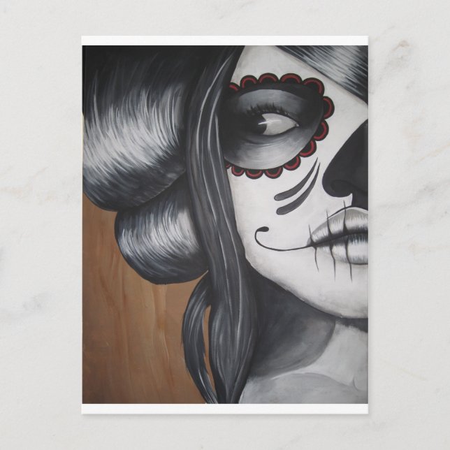 Postal Día de los Muertos (Anverso)