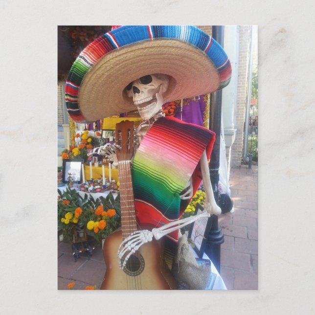 Postal Día de los Muertos (Anverso)