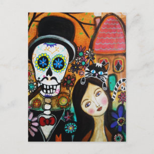 POSTAL DIA DE LOS MUERTOS