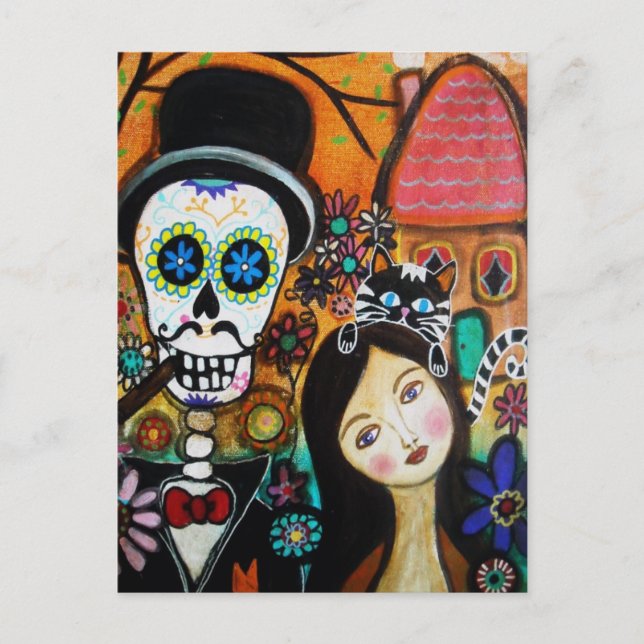 POSTAL DIA DE LOS MUERTOS (Anverso)