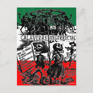 Postal Día de los Muertos