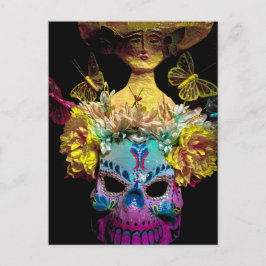 Postal Día de los Muertos