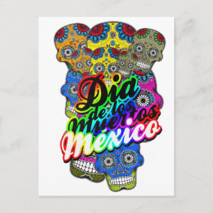 POSTAL DIA DE LOS MUERTOS