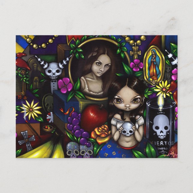 Postal "Dia de los Muertos" (Anverso)