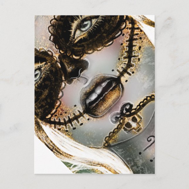 Postal "Día de los Muertos" (Anverso)