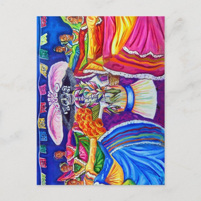 Postal Día de los Muertos (Anverso)