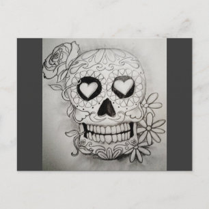 Postal Día de los muertos