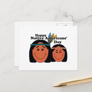 Postal Día de los Nativos Americanos