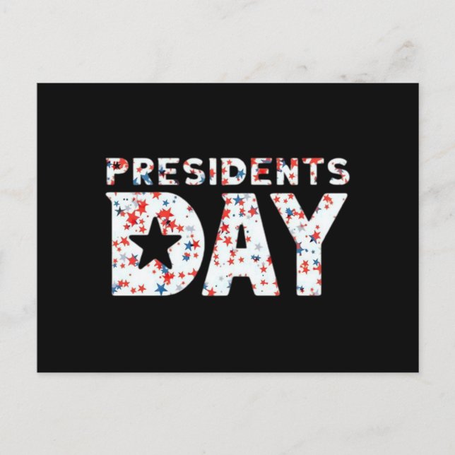Postal Día de los Presidentes Esencial (Anverso)