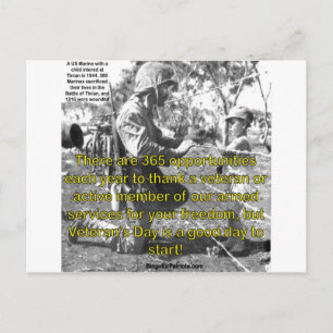 Postal Día de los Veteranos