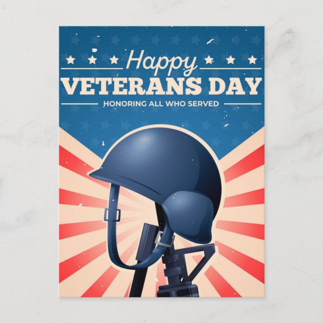 Postal Día de los Veteranos  (Anverso)