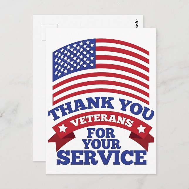 Postal Día de los Veteranos 2025, Día de los Veteranos 20 (Anverso / Reverso)