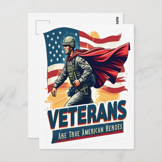 Postal Día de los Veteranos, Día de los Veteranos 2025, D (Anverso / Reverso)