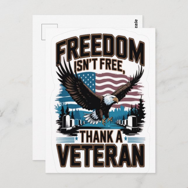 Postal Día de los Veteranos, Día de los Veteranos 2025, D (Anverso / Reverso)