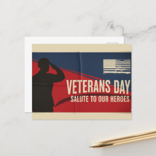 Postal Día de los Veteranos - Honrando a todos los que si