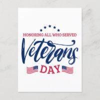 Día de los Veteranos - Honrando a todos los que si