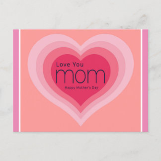 Postal día de madres felices