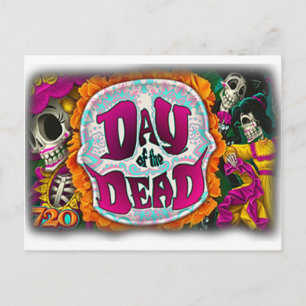 Postal Día de Muertos