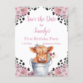 Postal Día de Nacimiento de la Santa Vaca, Salven la Fech