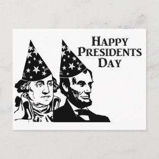 Postal Día de Presidentes Felices