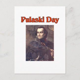 Postal Día de Pulaski
