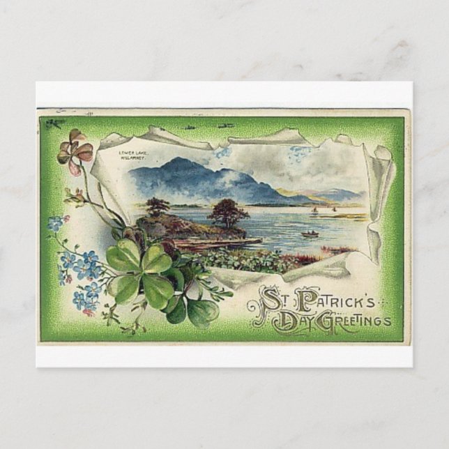 Postal Día de San Patricio (Anverso)
