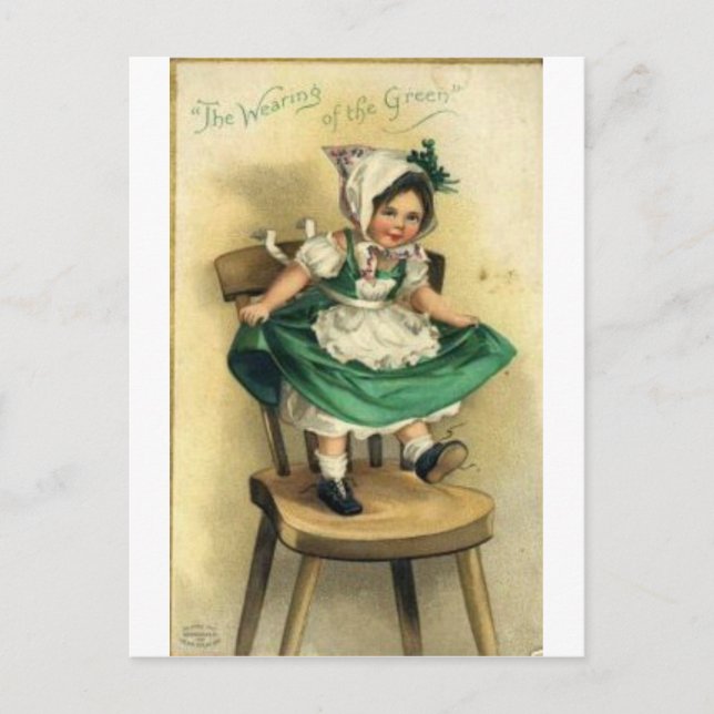 Postal Día de San Patricio (Anverso)