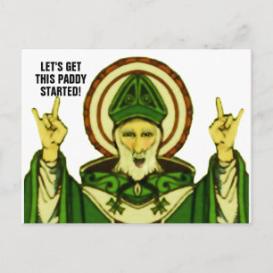 Postal Día de San Patricio