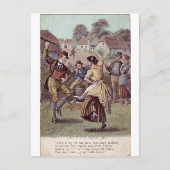 Postal Día de San Patricio (Anverso)