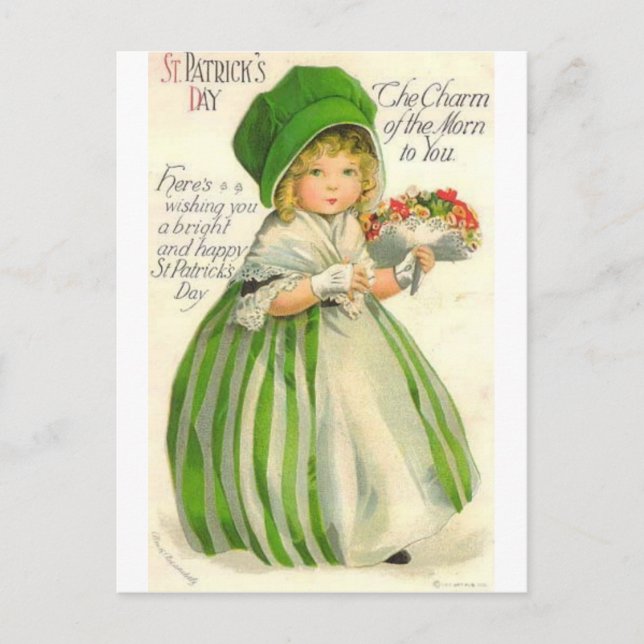 Postal Día de San Patricio (Anverso)