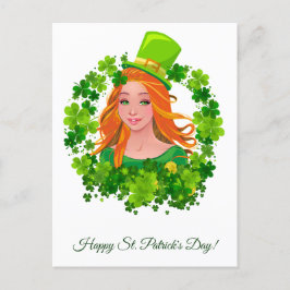 Postal Día de San Patricio.