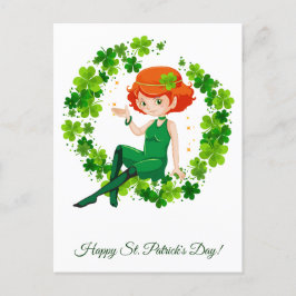 Postal Día de San Patricio.