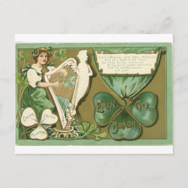 Postal Día de San Patricio (Anverso)