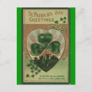 Postal Día de San Patricio Antiguo