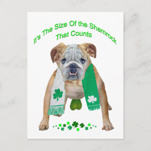 Postal Día de San Patricio, Bulldog de Shamrock