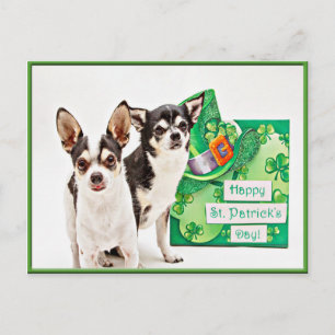 Postal Día de San Patricio de Chihuahua