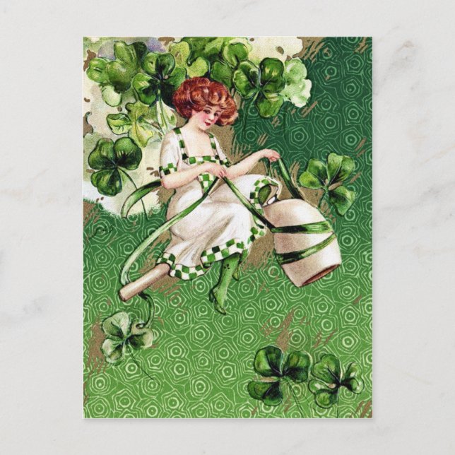 Postal Día de San Patricio de Victoria (Anverso)