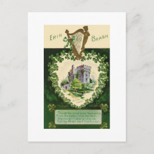 Postal Día de San Patrón de la Viñeta Postcard