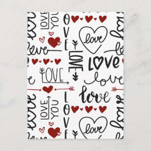 Postal Día de San Valentín