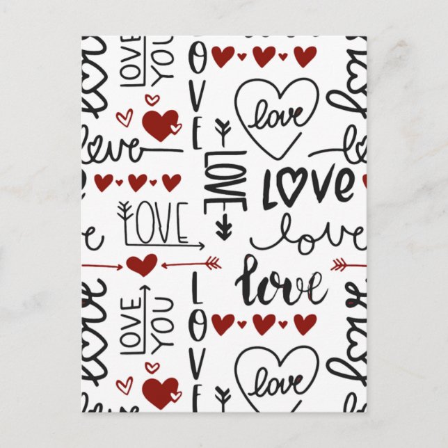 Postal Día de San Valentín (Anverso)