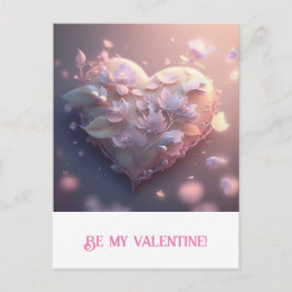 Postal Día de San Valentín. Corazón