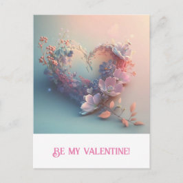 Postal Día de San Valentín. Corazón