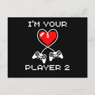 Postal Día de San Valentín De Videojuegos Im Your Player 
