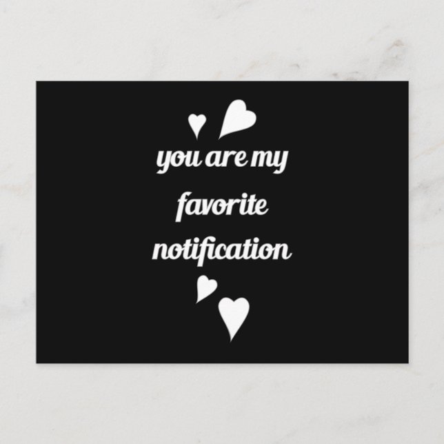 Postal Día de San Valentín del Corazón Regalo Romántico D (Anverso)