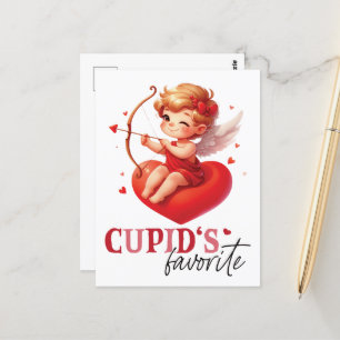 Postal Día de San Valentín favorito de Cupido