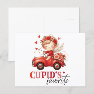 Postal Día de San Valentín favorito de Cupido