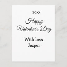 día de San Valentín feliz nombre amor simple año e