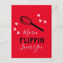 Día de San Valentín Flippin te Ama Corazones Panad