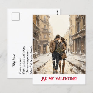 Postal Día de San Valentín. ¡Habla de tu amor!