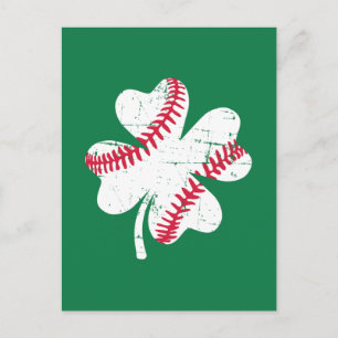 Postal Día de Shamrock Baseball St. Patrick
